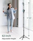 Adjustable Phone Tripod   Selfie Stick With Wireless Remote For Phones   Cameras