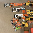 Massive Nerf Arsenal Bundle 20  Blasters Mags Darts