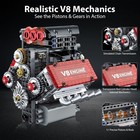 V8 Engine Model Kit That Runs  Build Your Own Stem Mini Engine Kit With Motor An