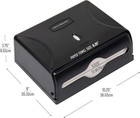 Wall Mount Black Paper Towel Tri-fold Towel Dispenser 10 25 x 3 75 x 8  18z