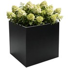 24 x24 x24  Large Square Steel Planter Metal Garden Planter Box For Outdoor Yard