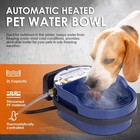Heated Automatic Dog Water Bowl Dispenser Outdoor Heated Water Bowl For Dogs    