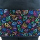 Black Cupcake Food Server Waitress Waist Apron 3 Pocket  Restaurant