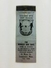 Vintage Matchbook Cover Wonder Bar And Cafe Leominster Massachusetts   E