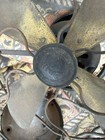 Antique 1920s General Electric Whiz 9  Fan Brass Blade Restoration Project Ge