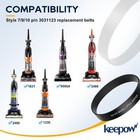 Vacuum Belts Replacement For Bissell Cleanview Bagless Upright Vacuum 1819 1820