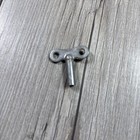 3 Different Clock Keys Vintage Brass Metal