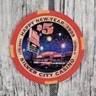 Vtg 1999 New Years Silver City Casino Las Vegas  5 Poker Chip Limited  2500