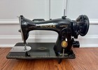 See Video  Works  Vintage 1952 Singer 15-91 Sewing Machine   Extras Model 15 91