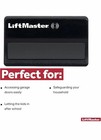 3 Pack Liftmaster 371lm Garage Door Opener Remote - Black 