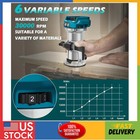 Cordless Wood Palm Router For Makita 18v Battery Brushless 6 Speed 1 4 Inch Tool