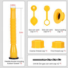 Upgraded Gas Can Spout Replacement  3-pack Fuel Can Spout Nozzle Leak-proof Desi