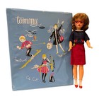 Vintage 1962 Ideal Tammy Doll W Blue Case Original Clothes Accessories Jewelry