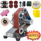 8000rpm Grinder Mini Electric Belt Sander Diy Polishing 7-gear Adjustable Set