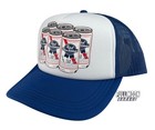 New Pabst Blue Ribbon Beer Pbr 6 Pack Foam Men s Trucker Snapback Cap Hat