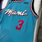 Dwayne Wade Jersey Blue   Black Size 48 Miami Heat