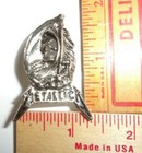 Metallica Pin Vintage Collectible Old Rock Band Music Concert Memorabilia