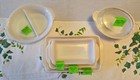 6 Vintage Fire King Copper Tint - Rectangular   Oval Bakeware Dishes 