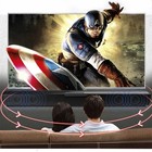 Sound Bar 4 Speaker System Wireless Bt Subwoofer Tv Home Theater   Remote