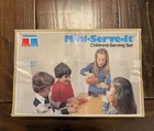 Vintage Tupperware Toys Mini Serve It Serving Set For 4 Complete W  Box 1979