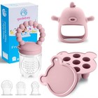 3-in-1 Baby Food   Fruit Feeder Set     Breastmilk Popsicle Mold With Freezer T   
