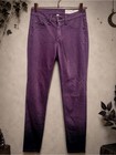 Rag   Bone Jean Eggplant Ombre Skinny Jeans Size 26 Purple Black