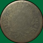 1795 No Pole  Plain Edge Liberty Cap Half Cent Fair Fa Coin  41226