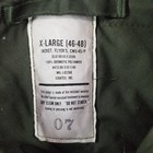 Vintage Flight Jacket Cwu-45 p Mens Extra Large Green Nomex Usn Navy 90s