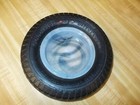 Vintage Bf Goodrich Silvertown Tire Ashtray Blue White Slag Glass Advertising 