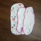 Pink Bib And Burp Cloth Set
