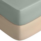 Fitted Baby Crib Sheets 2 Pack - Super Soft Microfiber For Standard Crib   Toddl