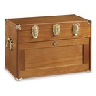 Castlecreek 4-drawer Collector s Chest Oak