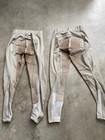 2 Pairs Fits Full Seat Breeches- Women   s Medium  Tan Deerskin
