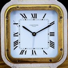 Cartier Santos Desk Watch - Santos-style Desk travel Clock By Cartier
