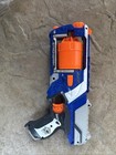 Nerf N-strike Elite Strongarm Blaster Toy Soft Dart Gun W 6 Blue Darts