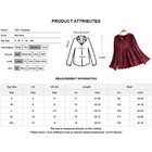 Women Lace Tunic Tops Ladies V Neck Long Sleeve Casual Loose Blouse T-shirt Size
