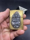 Zippo With Sterling Silver Ganesha
