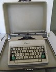 1966 Olympia Sm8 Deluxe Typewriter With Case   Extras