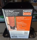 10 Simpson Strong-tie Fpbb44 E-z Base Black Powder-coat Post 4 X 4 
