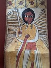 Antique Ethiopian Orthodox Prayer healing Scroll Ge ez Manuscript On Vellum 