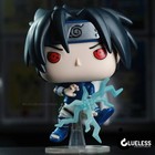 Funko Pop  Naruto  Sasuke Uchiha Chidori  glow  1969 Exclusive And Pop Protector
