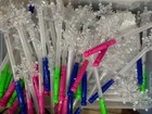 Limited Orders- New  Light Up Snowflake Wand  14in   Bulk Order Of 50
