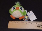 Neopets 2004 Pawkeet Green Petpet 4  Mini Plush Tags  70061 Limited Too Petpets