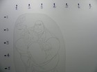 Vintage 80 s Acetate Tattoo Stencil  the Boss   Good Condition 
