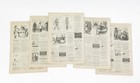 Lot Of 5 Original Harper s Weekly Magazines American Civil War Era From 1863