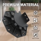12pack Adjustable Deck Support Pedestal Deck Foundation Base Support   used For   