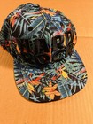 New Hard Rock Cafe Hollywood Hawaiian Snapback Hat Floral Bar Restaurant 