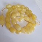       natural Baltic Amber Islamic Prayer 33 Beads Misbaha Tasbih Rosary 80g      