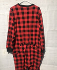 Ross Michaels Men s Buffalo Plaid One Piece Pajamas Butt Flap Pajamas Xl