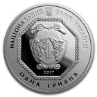 2017 Ukraine 1 Oz  999 Fine Silver Proof Coin Archangel Michael W  Box   Coa